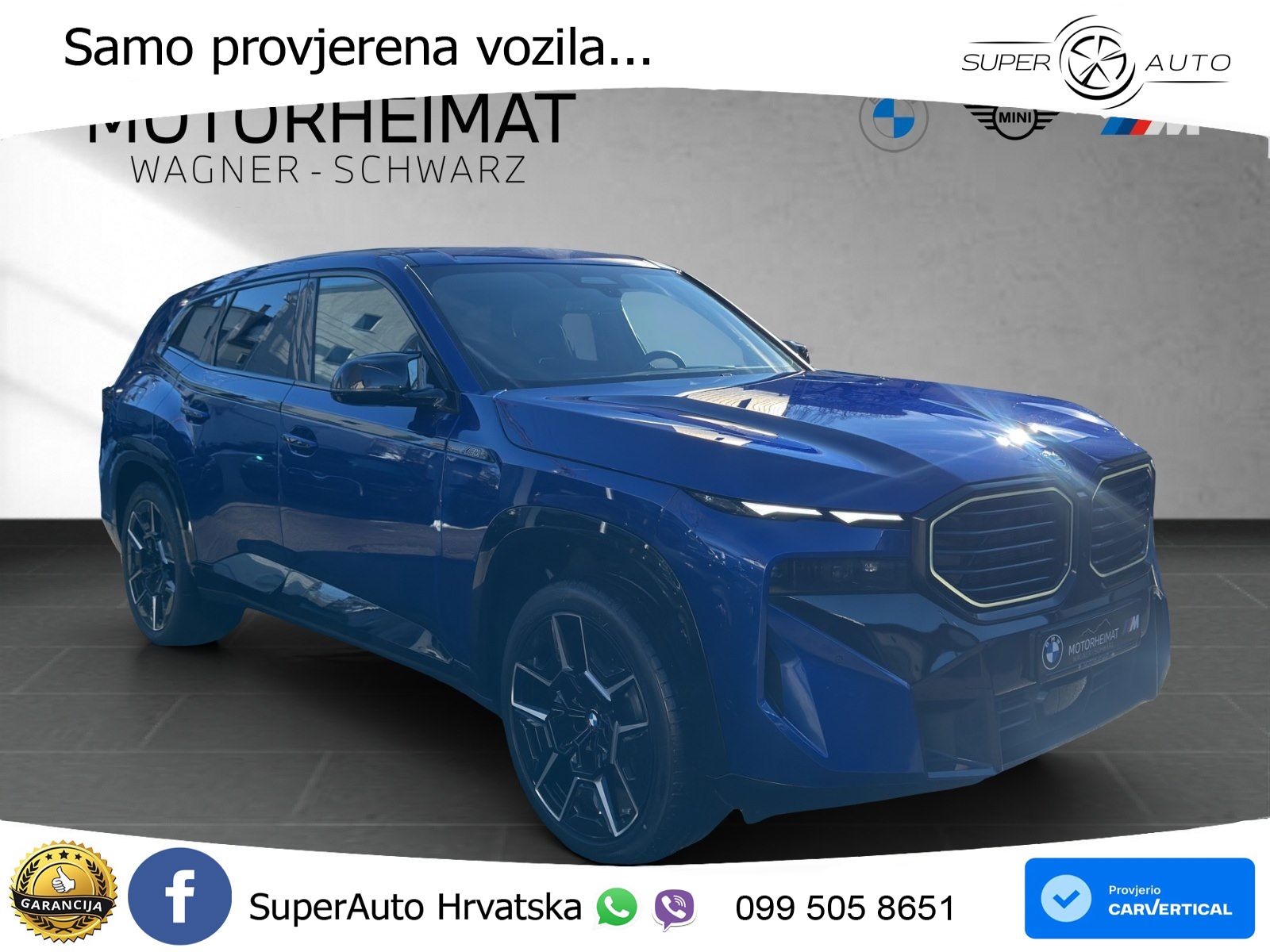 BMW XM 50e (476 KS) M xDrive M Steptronic LED+GR SJED+ACC