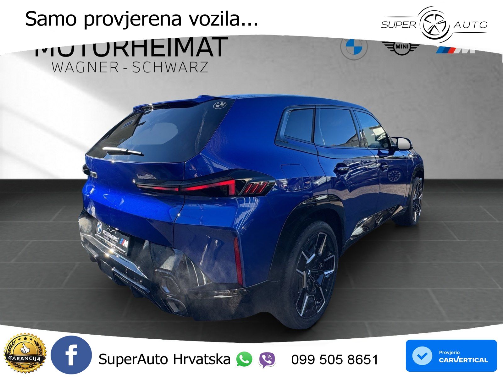 BMW XM 50e (476 KS) M xDrive M Steptronic LED+GR SJED+ACC