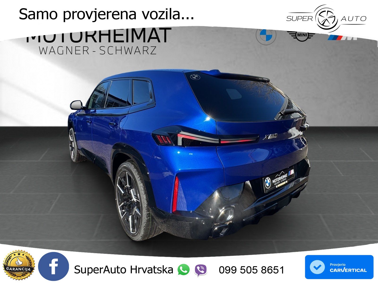 BMW XM 50e (476 KS) M xDrive M Steptronic LED+GR SJED+ACC