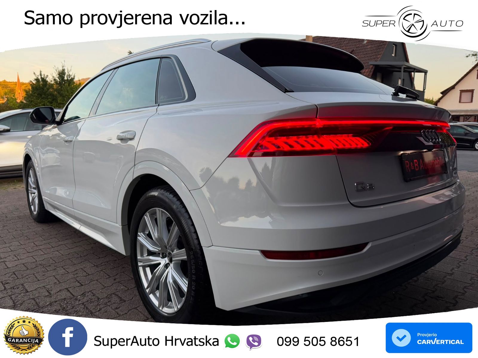 Audi Q8 50 TDI V6 (286 KS) quattro Tiptronic