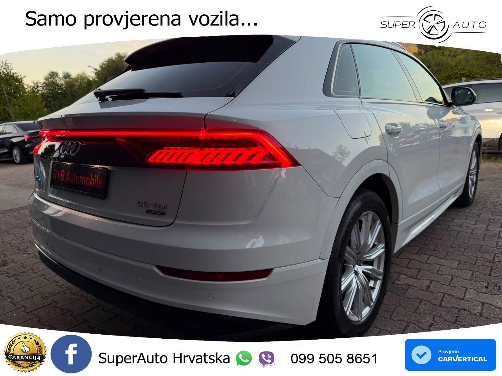 Audi Q8 50 TDI V6 (286 KS) quattro Tiptronic