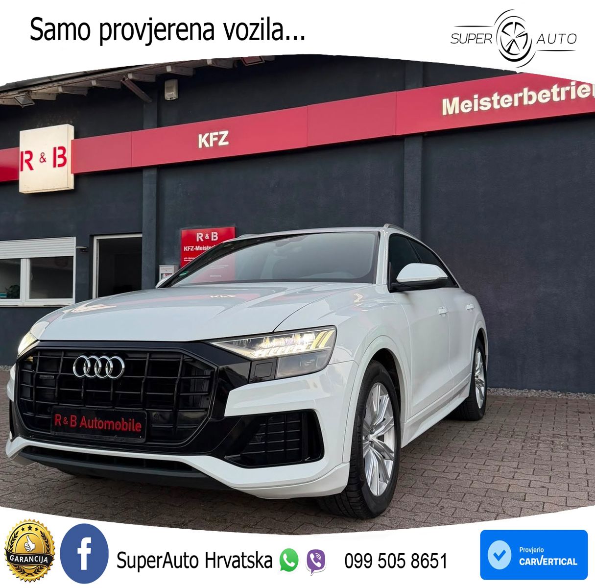 Audi Q8 50 TDI V6 (286 KS) quattro Tiptronic