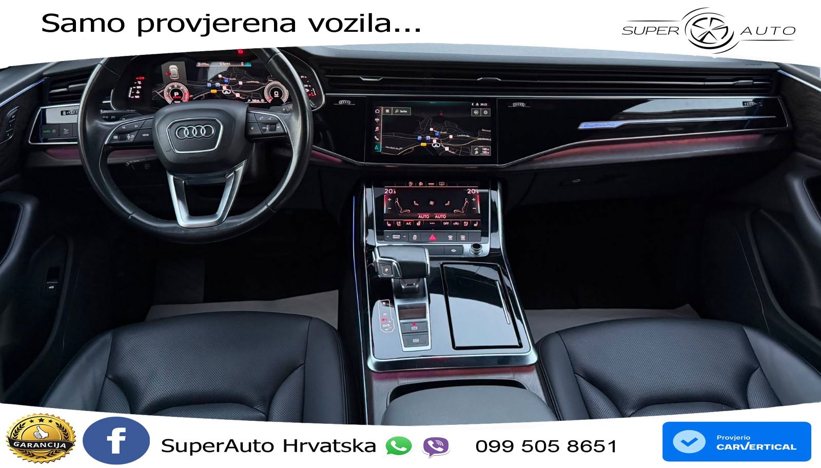 Audi Q8 50 TDI V6 (286 KS) quattro Tiptronic