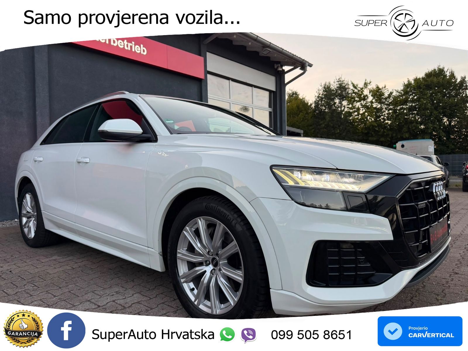 Audi Q8 50 TDI V6 (286 KS) quattro Tiptronic