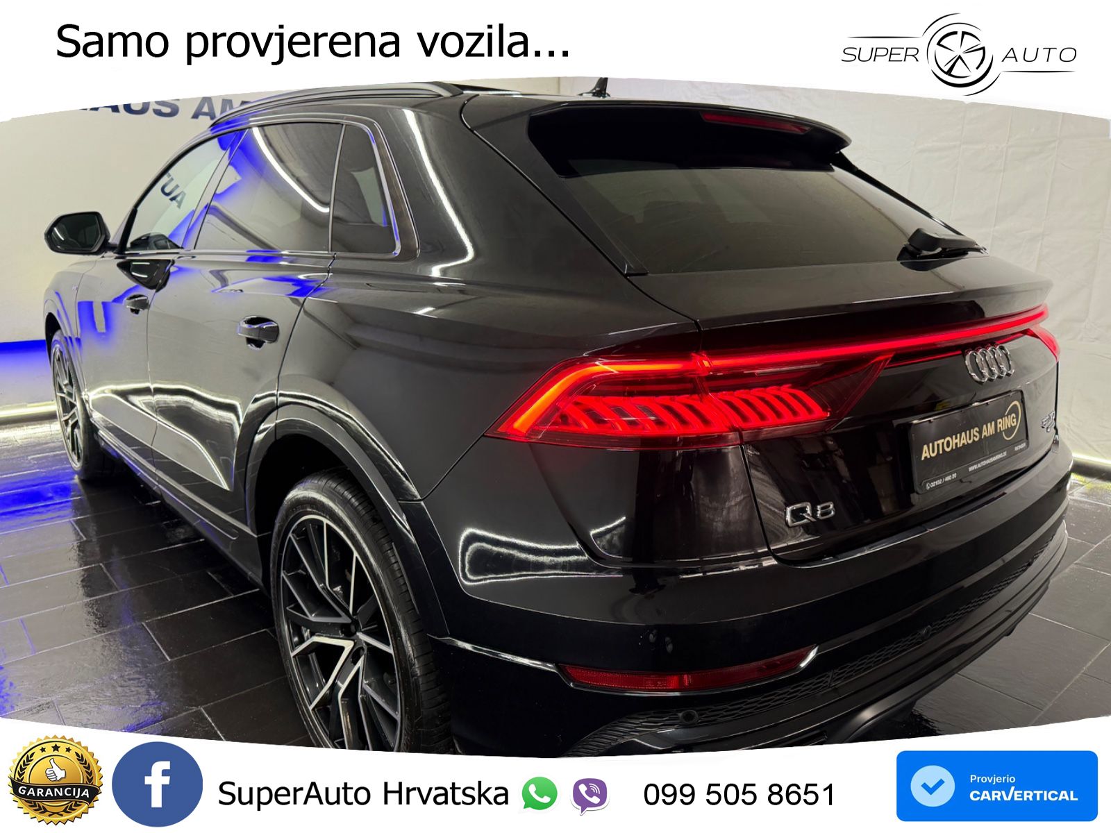 Audi Q8 50 TDI V6 (286 KS) quattro Tiptronic