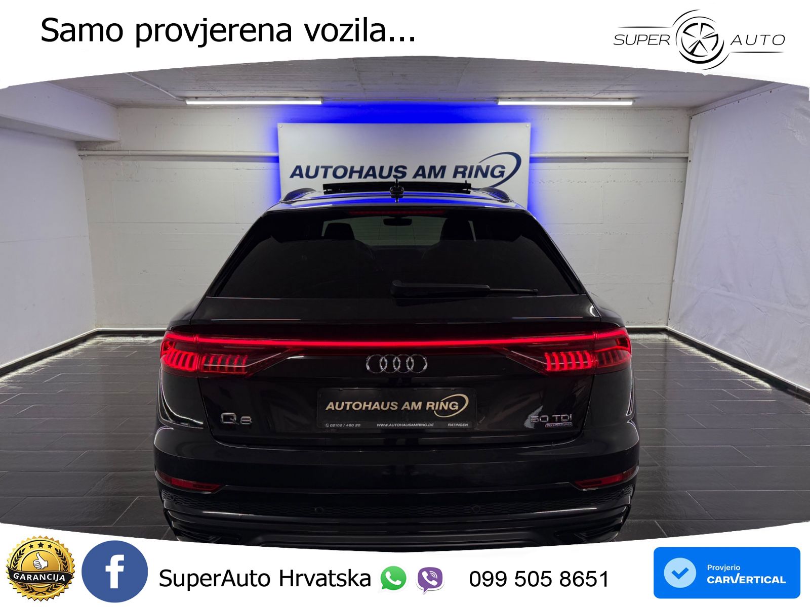 Audi Q8 50 TDI V6 (286 KS) quattro Tiptronic