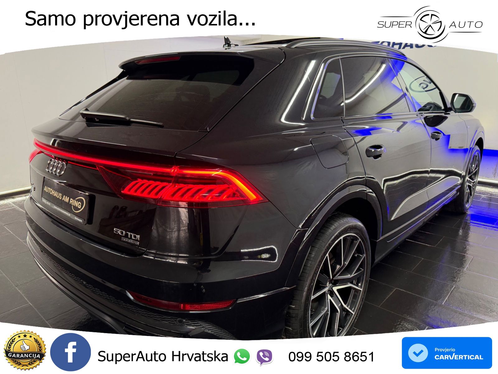 Audi Q8 50 TDI V6 (286 KS) quattro Tiptronic