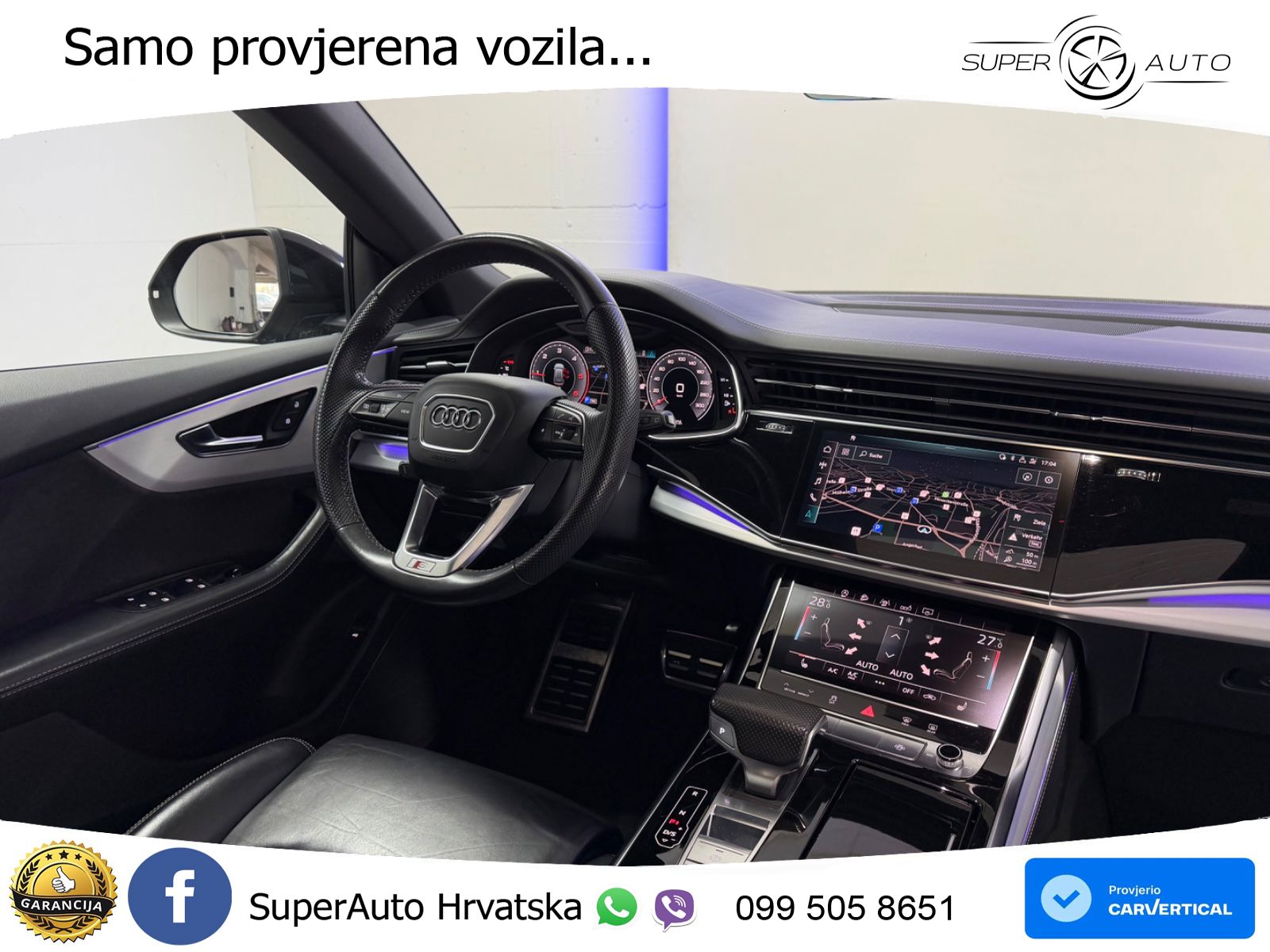 Audi Q8 50 TDI V6 (286 KS) quattro Tiptronic