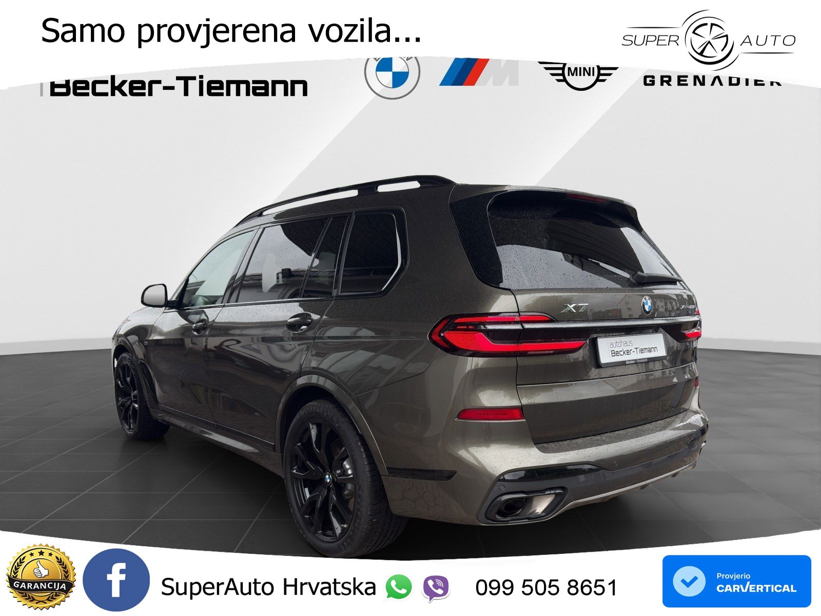 BMW X7 40d (352 KS) xDrive Steptronic M Sport LED+GR SJED+ACC