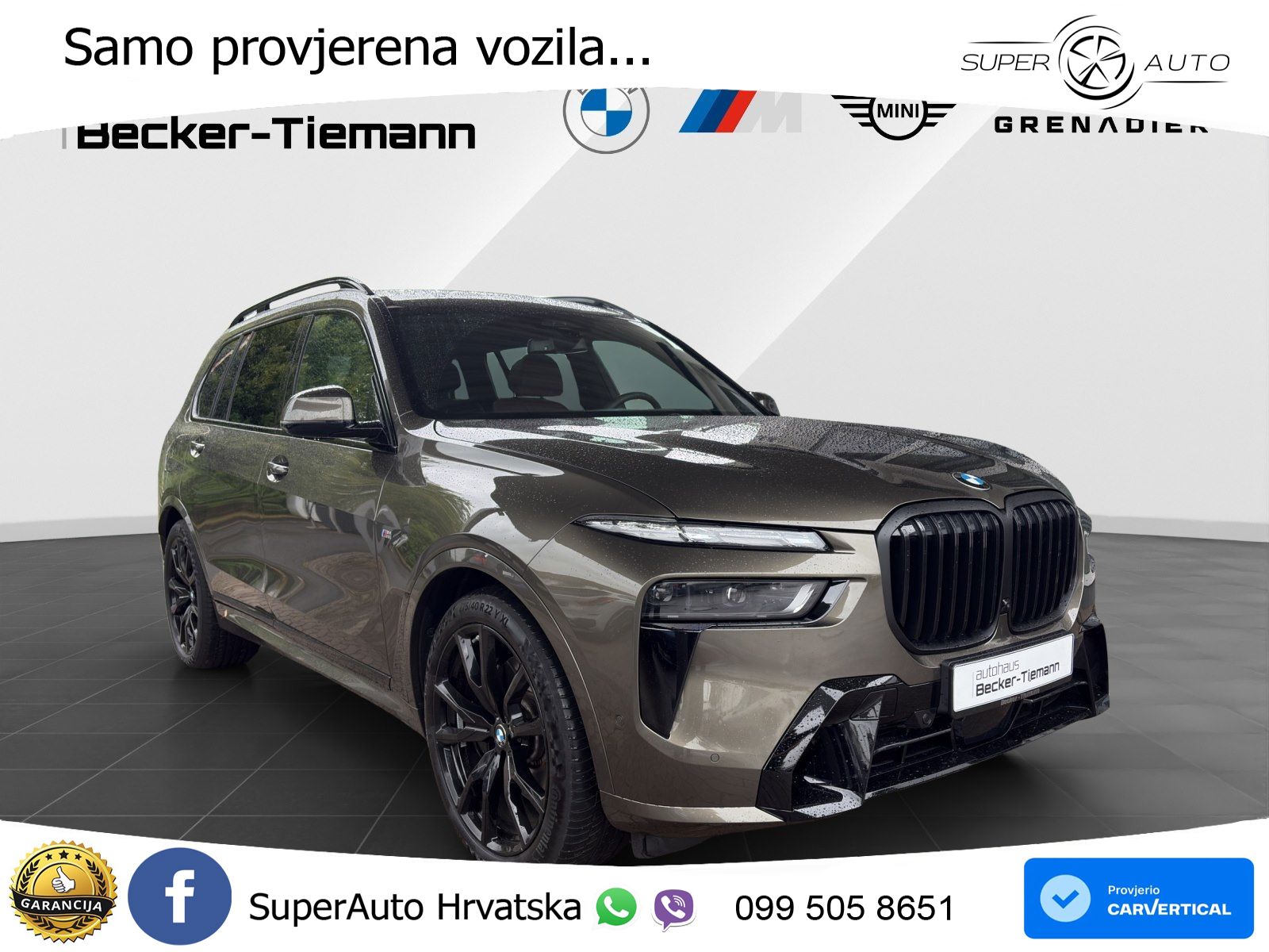 BMW X7 40d (352 KS) xDrive Steptronic M Sport LED+GR SJED+ACC