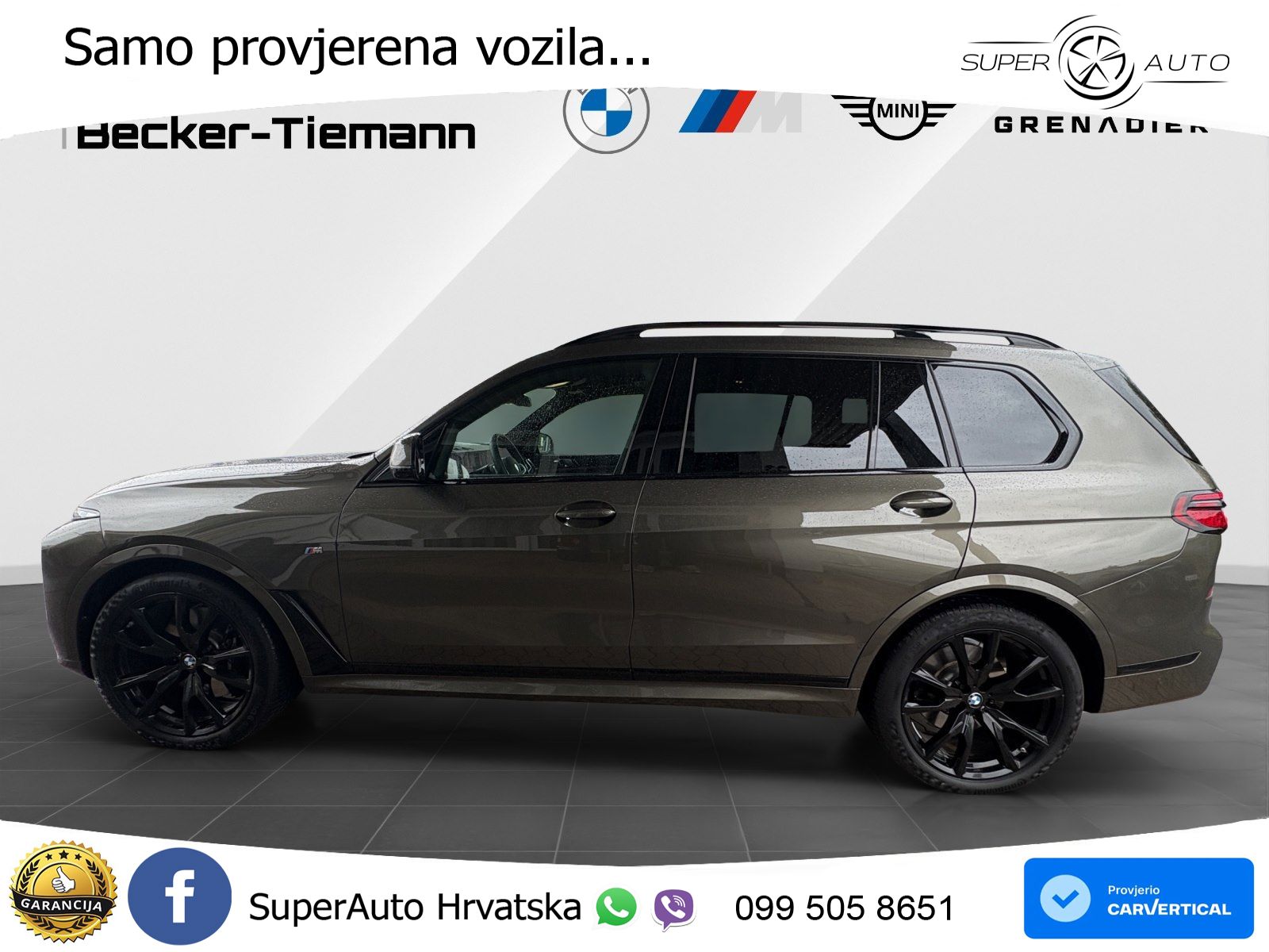 BMW X7 40d (352 KS) xDrive Steptronic M Sport LED+GR SJED+ACC