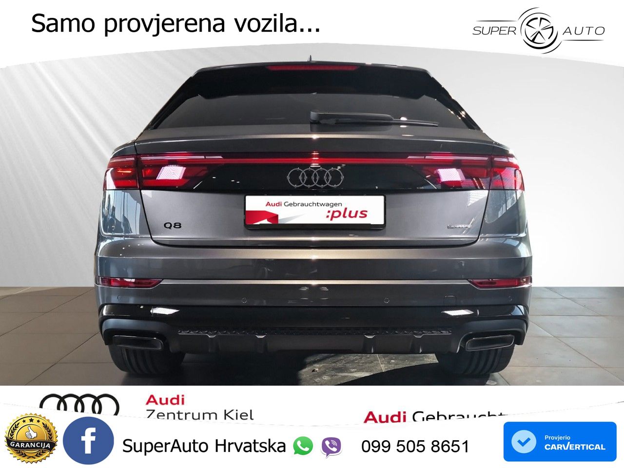 Audi Q8 60 TFSIe V6 (490 KS) quattro Tiptronic