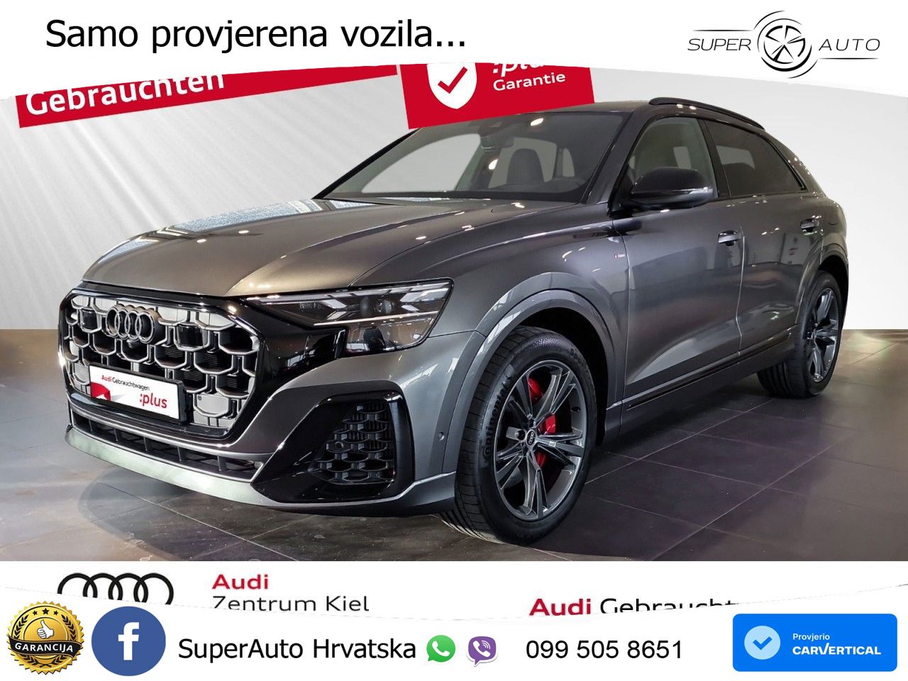 Audi Q8 60 TFSIe V6 (490 KS) quattro Tiptronic
