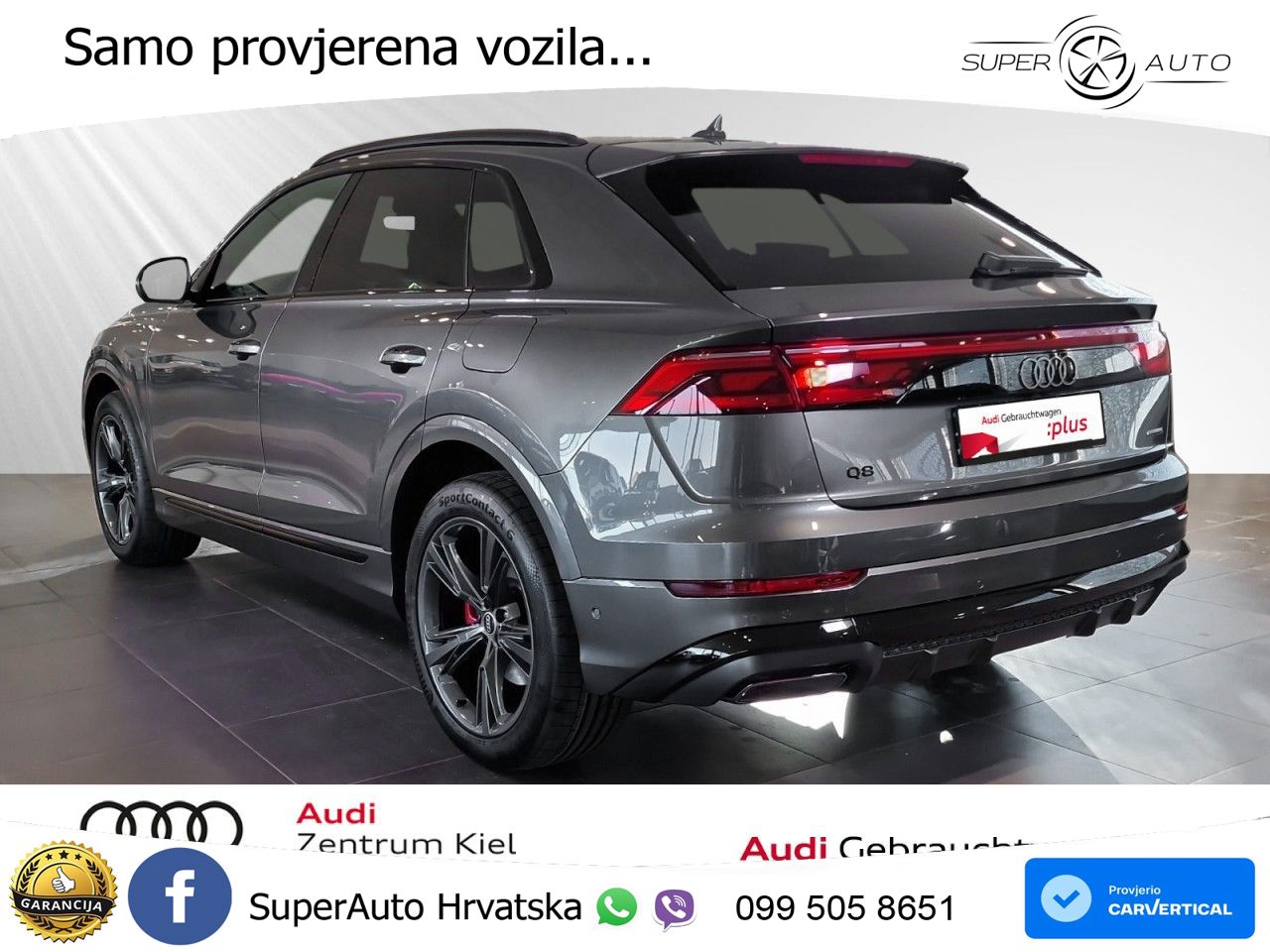 Audi Q8 60 TFSIe V6 (490 KS) quattro Tiptronic