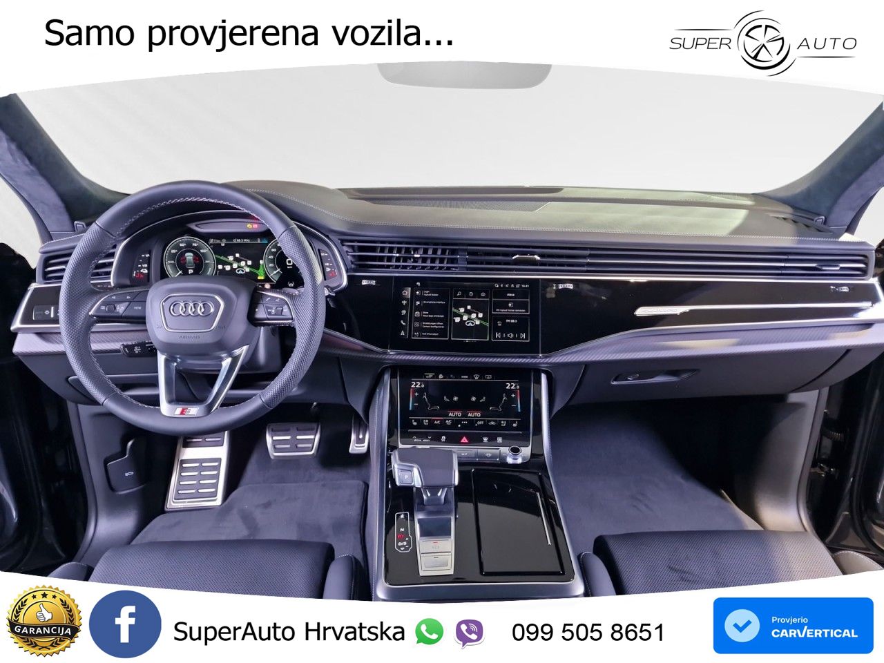 Audi Q8 60 TFSIe V6 (490 KS) quattro Tiptronic
