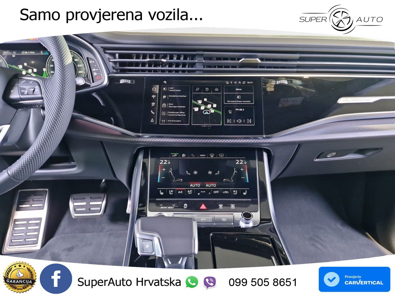 Audi Q8 60 TFSIe V6 (490 KS) quattro Tiptronic