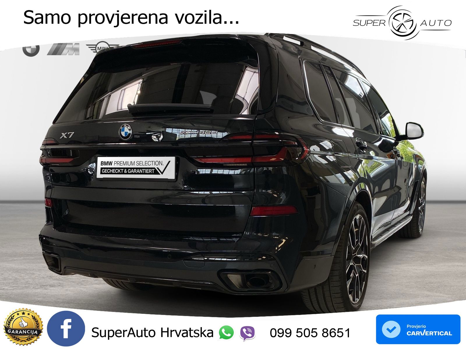 BMW X7 40d (352 KS) xDrive Steptronic LED+GR SJED+ACC