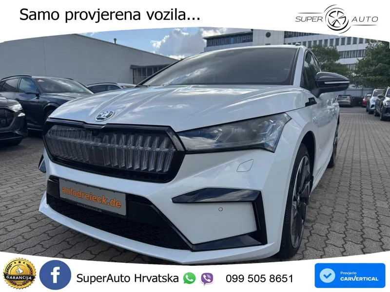 Škoda Enyaq iV 80x 82 kWh (265 KS) AWD SportLine LED+GR SJED+ACC