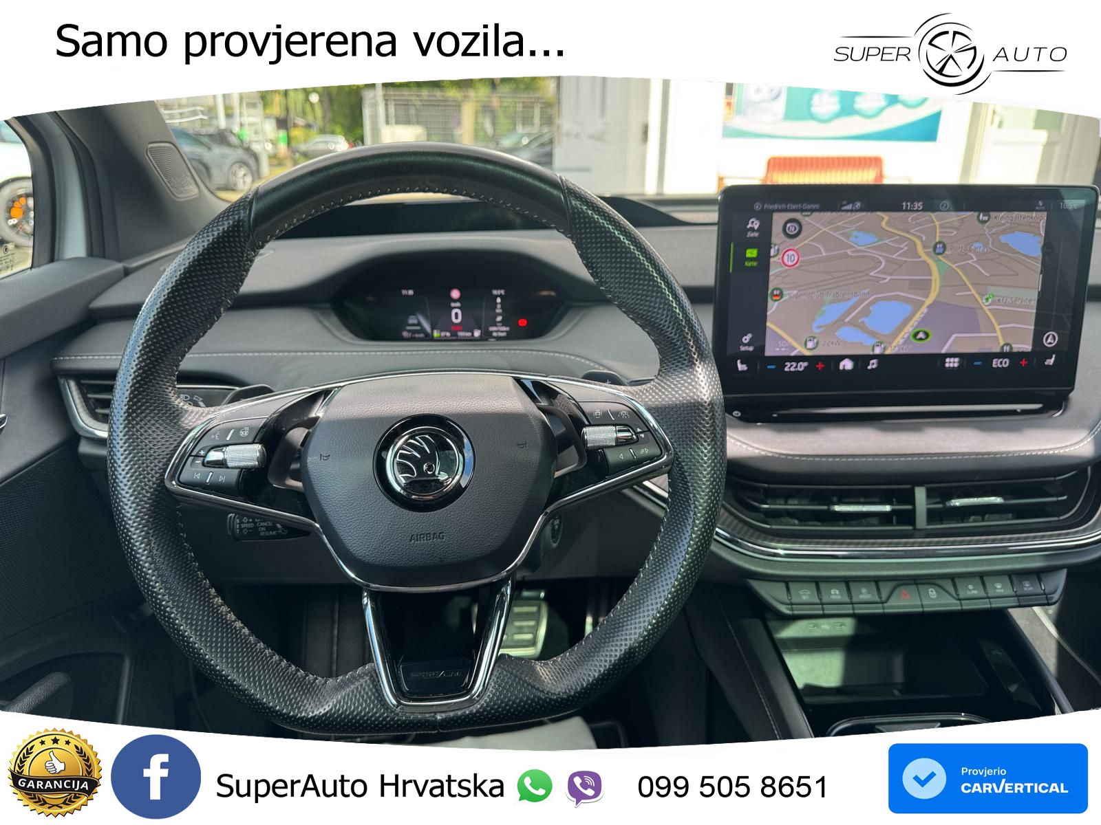 Škoda Enyaq iV 80x 82 kWh (265 KS) AWD SportLine LED+GR SJED+ACC
