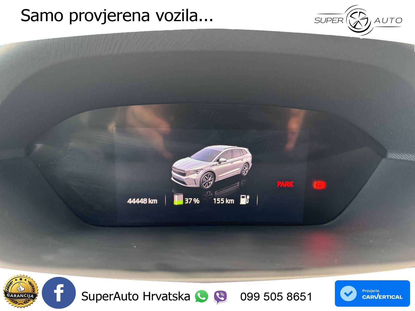 Škoda Enyaq iV 80x 82 kWh (265 KS) AWD SportLine LED+GR SJED+ACC
