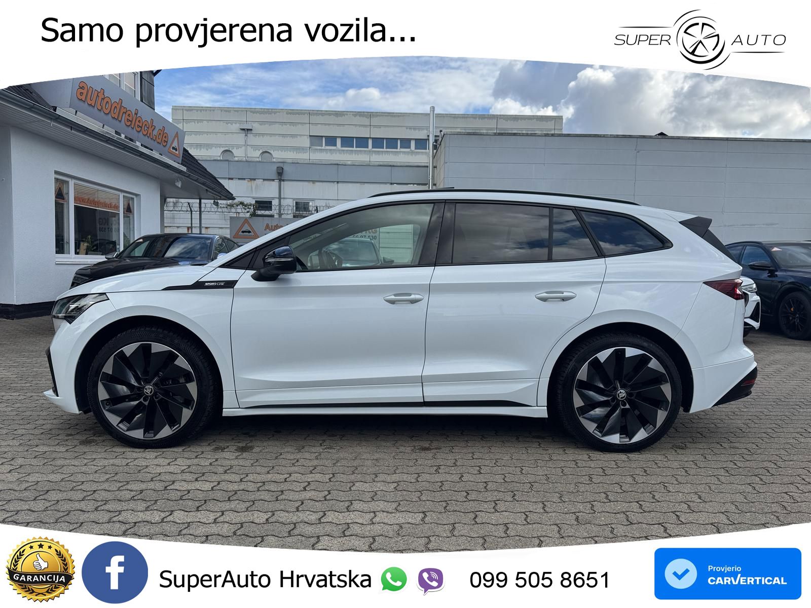 Škoda Enyaq iV 80x 82 kWh (265 KS) AWD SportLine LED+GR SJED+ACC