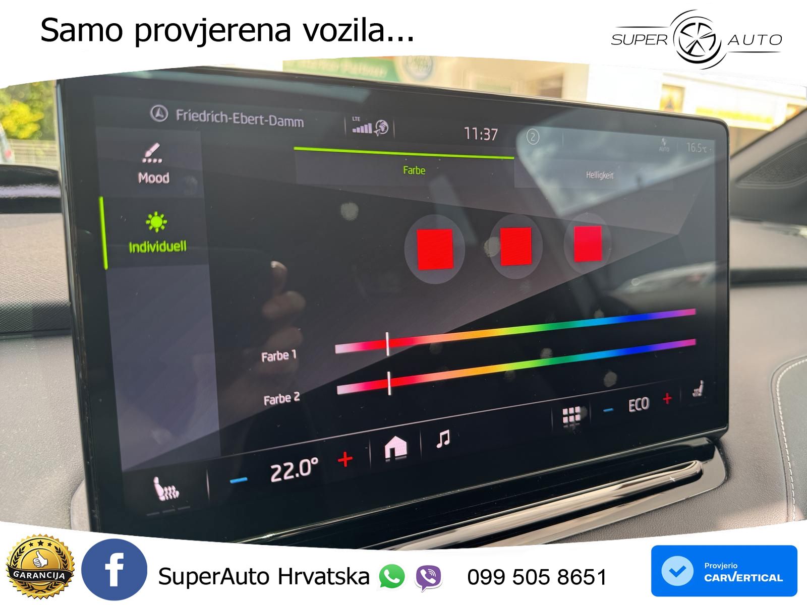 Škoda Enyaq iV 80x 82 kWh (265 KS) AWD SportLine LED+GR SJED+ACC