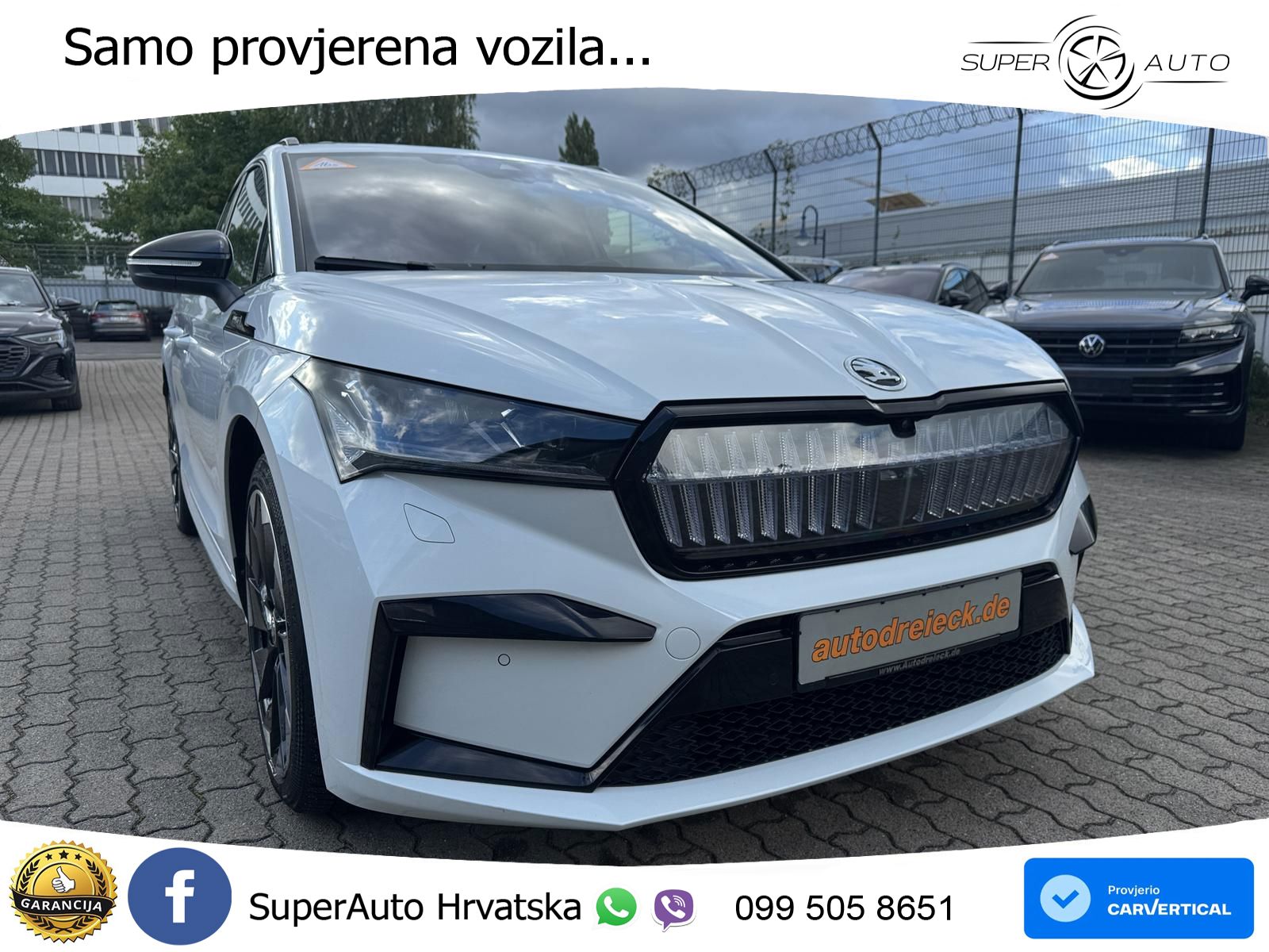 Škoda Enyaq iV 80x 82 kWh (265 KS) AWD SportLine LED+GR SJED+ACC