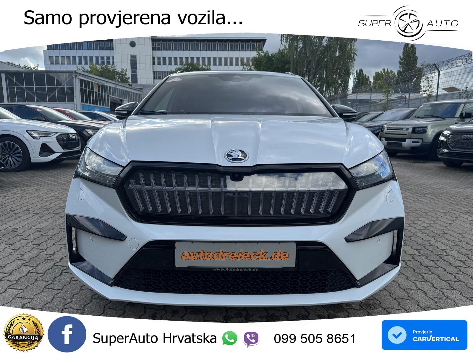 Škoda Enyaq iV 80x 82 kWh (265 KS) AWD SportLine LED+GR SJED+ACC