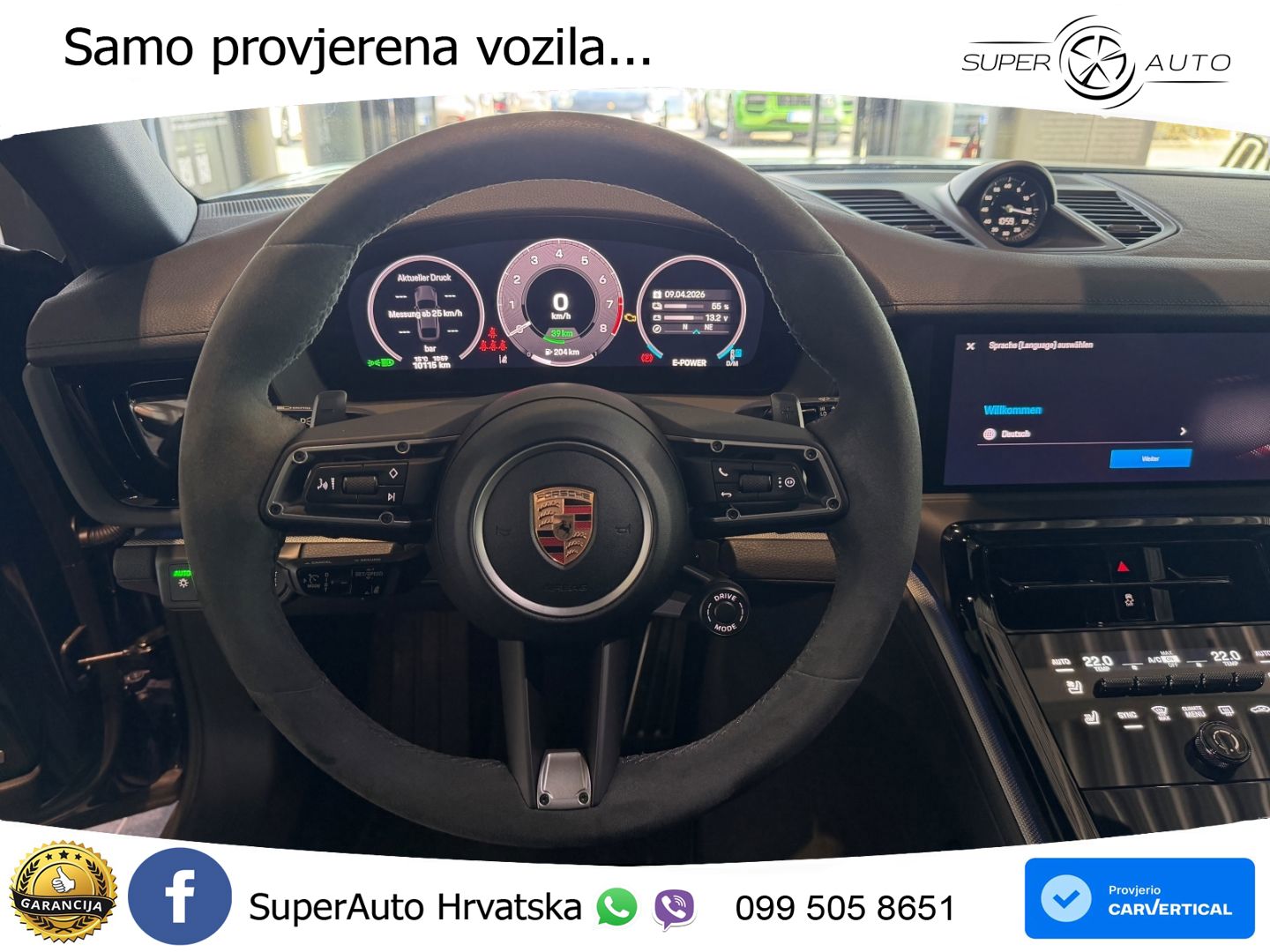 Porsche Panamera 4 2.9 V6 (470 KS) E-Hybrid PDK ACC+HEAD+4xGR SJED+360+PANO