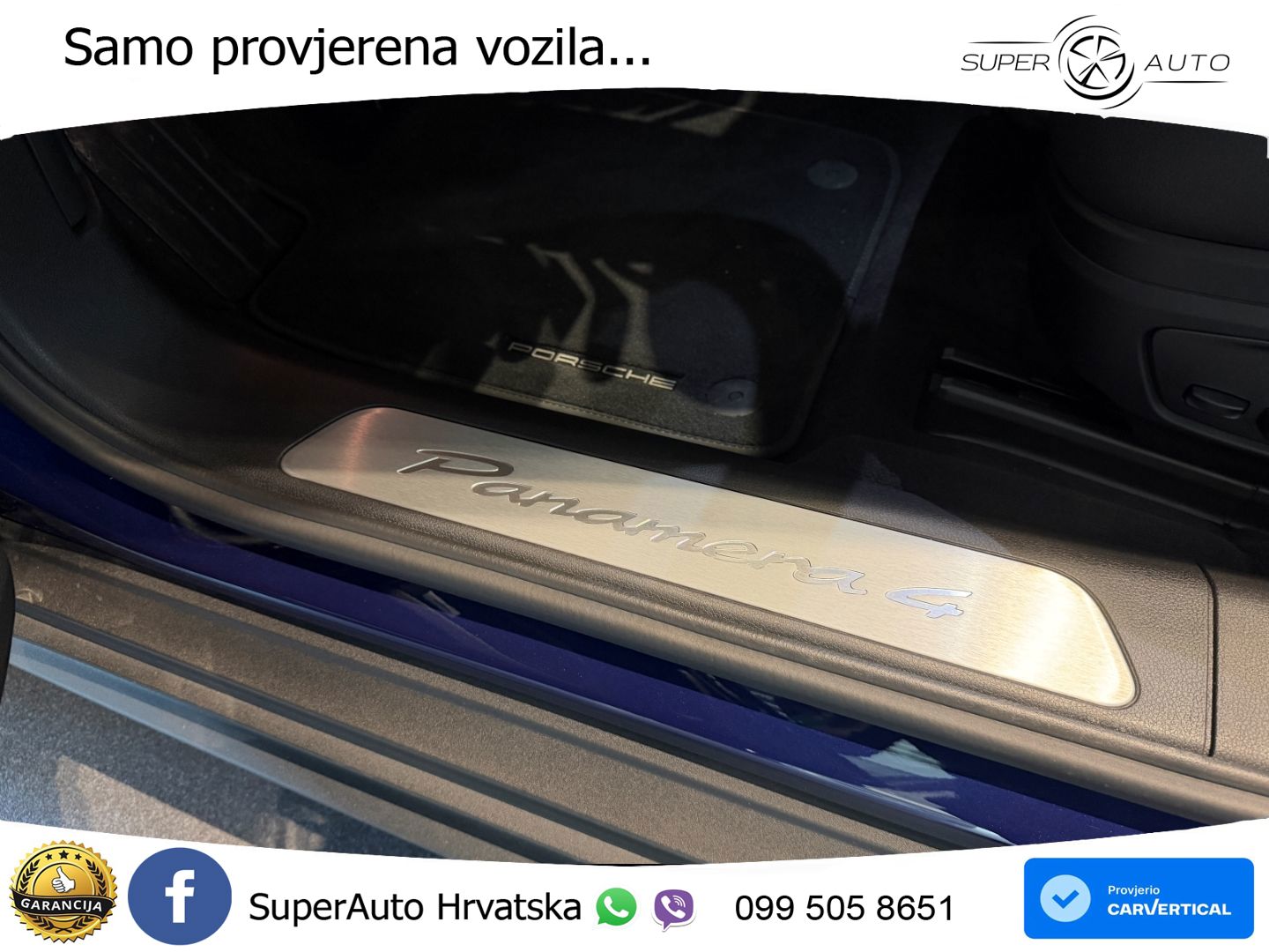 Porsche Panamera 4 2.9 V6 (470 KS) E-Hybrid PDK ACC+HEAD+4xGR SJED+360+PANO
