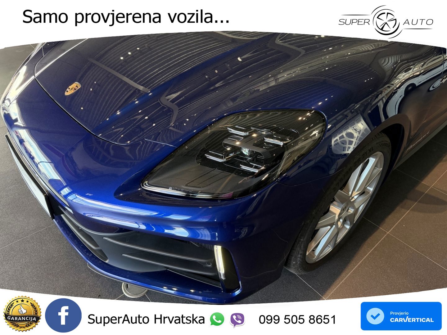 Porsche Panamera 4 2.9 V6 (470 KS) E-Hybrid PDK ACC+HEAD+4xGR SJED+360+PANO