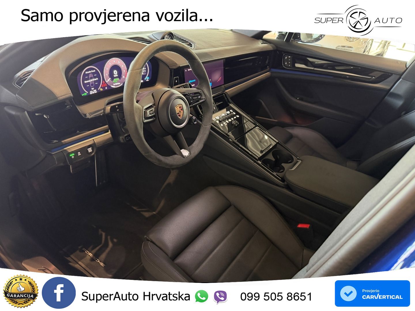 Porsche Panamera 4 2.9 V6 (470 KS) E-Hybrid PDK ACC+HEAD+4xGR SJED+360+PANO
