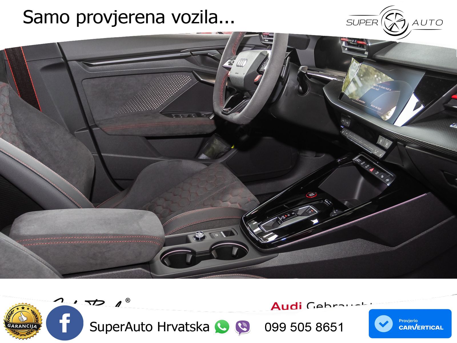 Audi RS3 Sedan 2.5 TFSI (400 KS) quattro S tronic LED+GR SJED+ACC