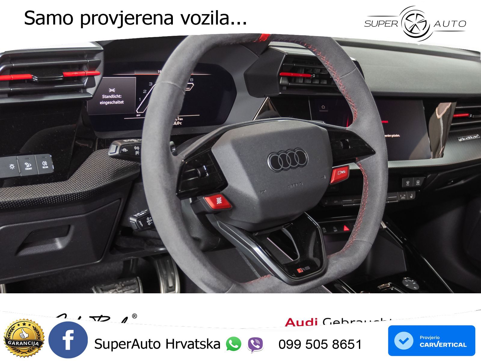 Audi RS3 Sedan 2.5 TFSI (400 KS) quattro S tronic LED+GR SJED+ACC