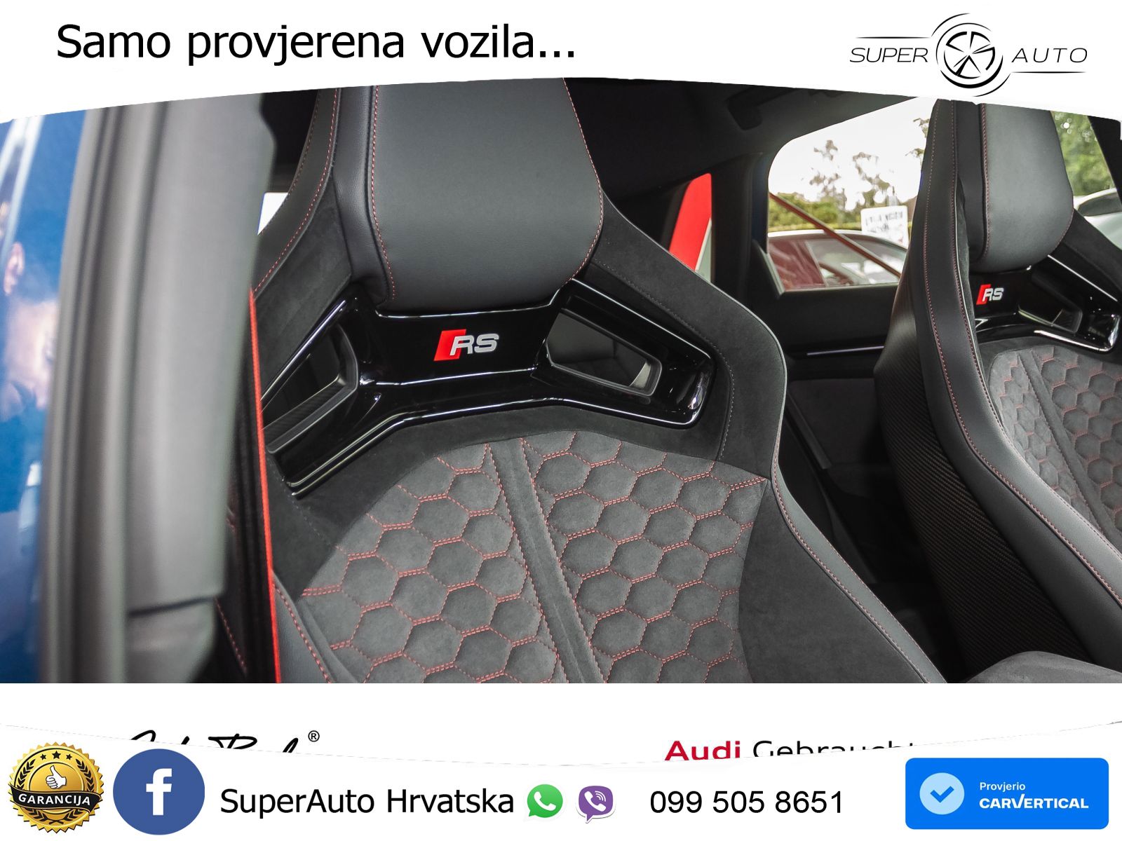 Audi RS3 Sedan 2.5 TFSI (400 KS) quattro S tronic LED+GR SJED+ACC