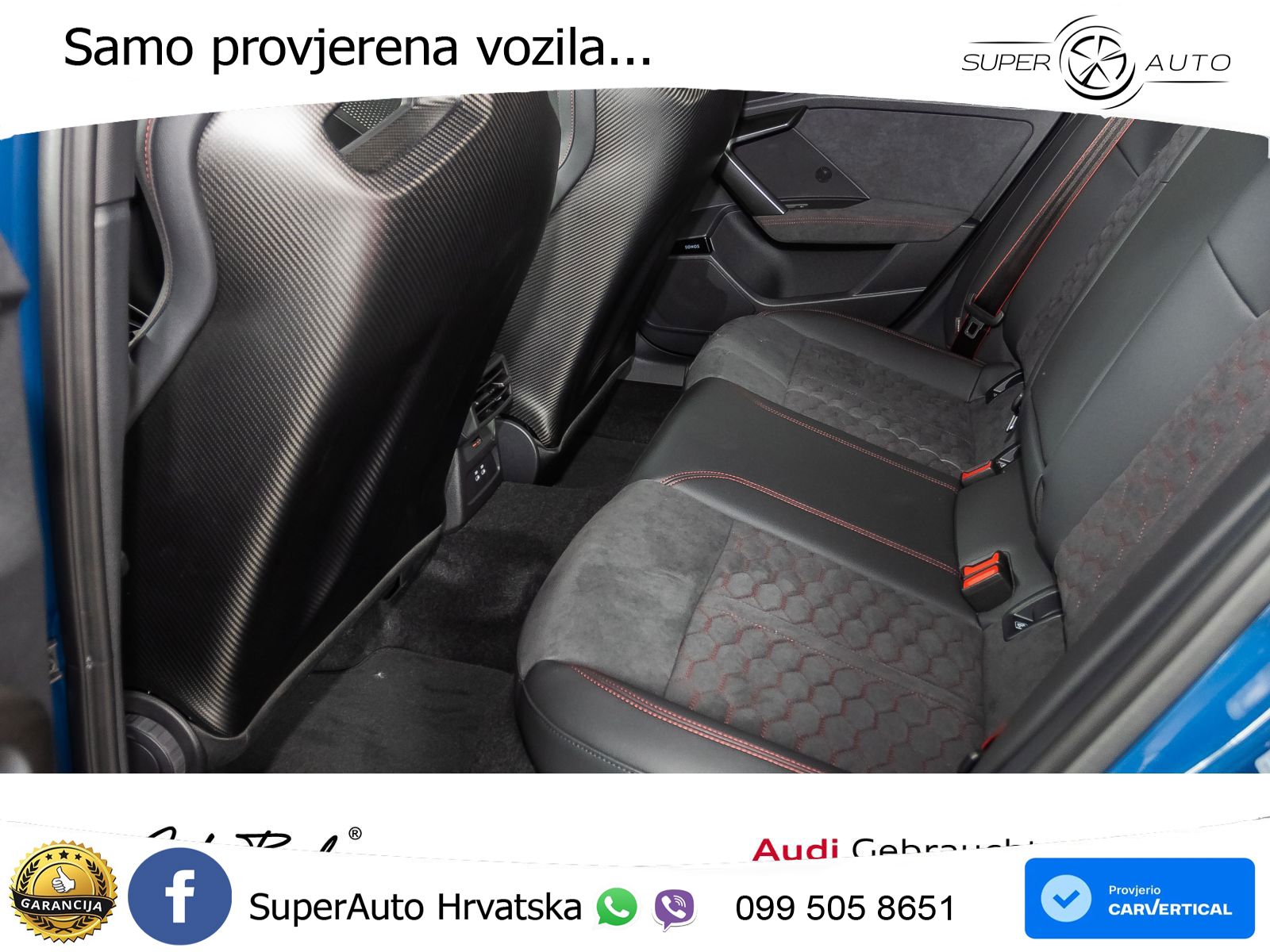 Audi RS3 Sedan 2.5 TFSI (400 KS) quattro S tronic LED+GR SJED+ACC