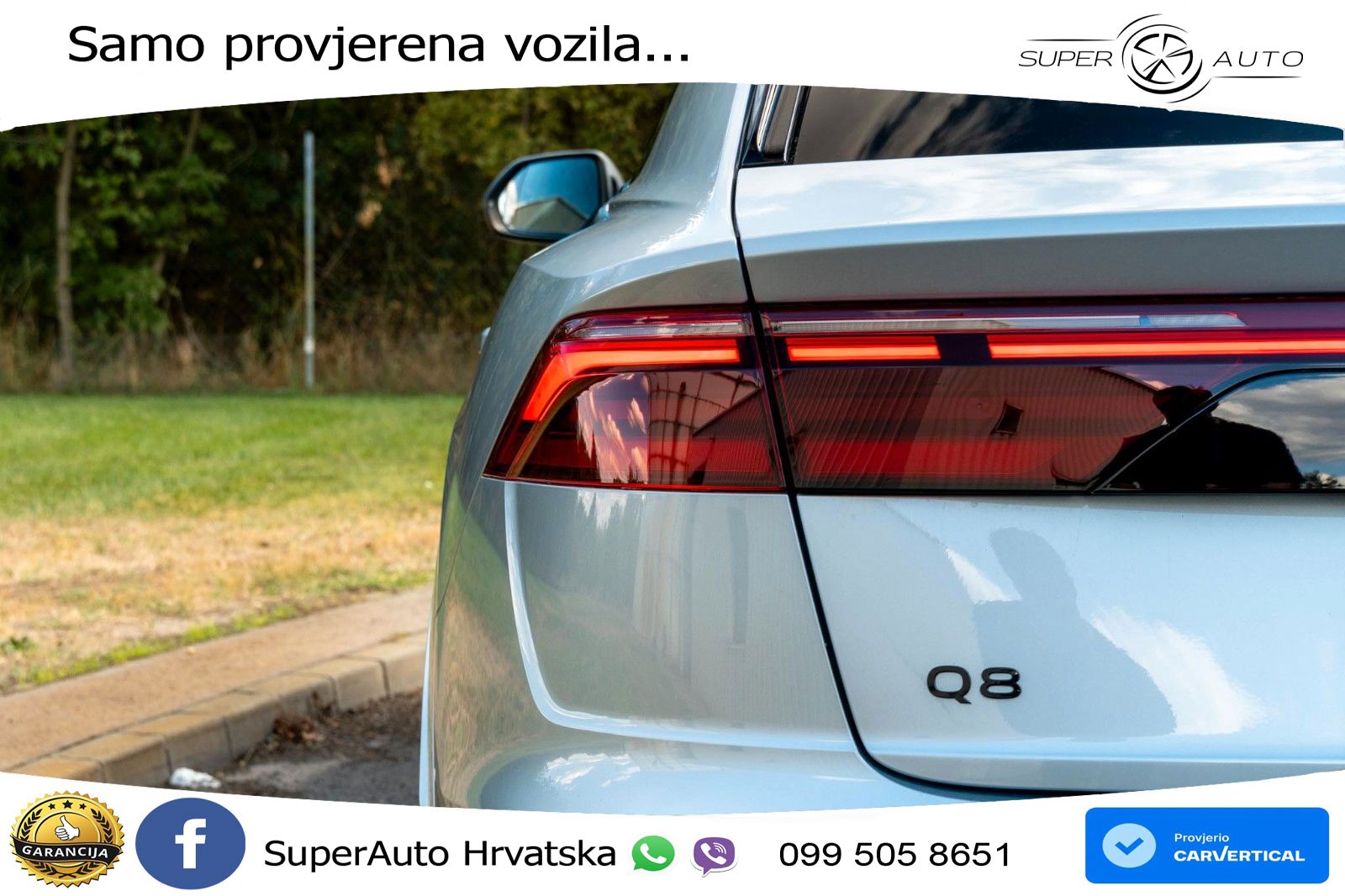 Audi Q8 50 TDI V6 (286 KS) quattro Tiptronic S line
