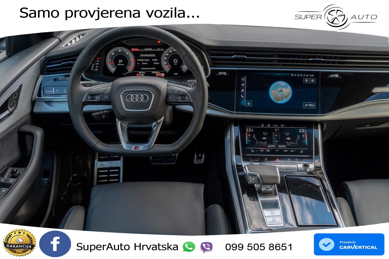 Audi Q8 50 TDI V6 (286 KS) quattro Tiptronic S line