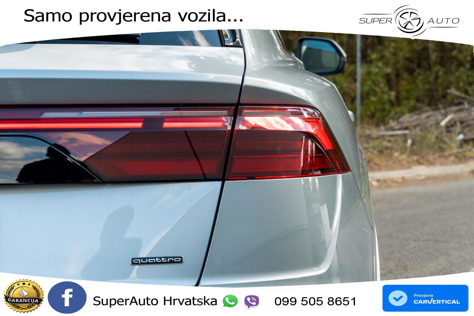 Audi Q8 50 TDI V6 (286 KS) quattro Tiptronic S line
