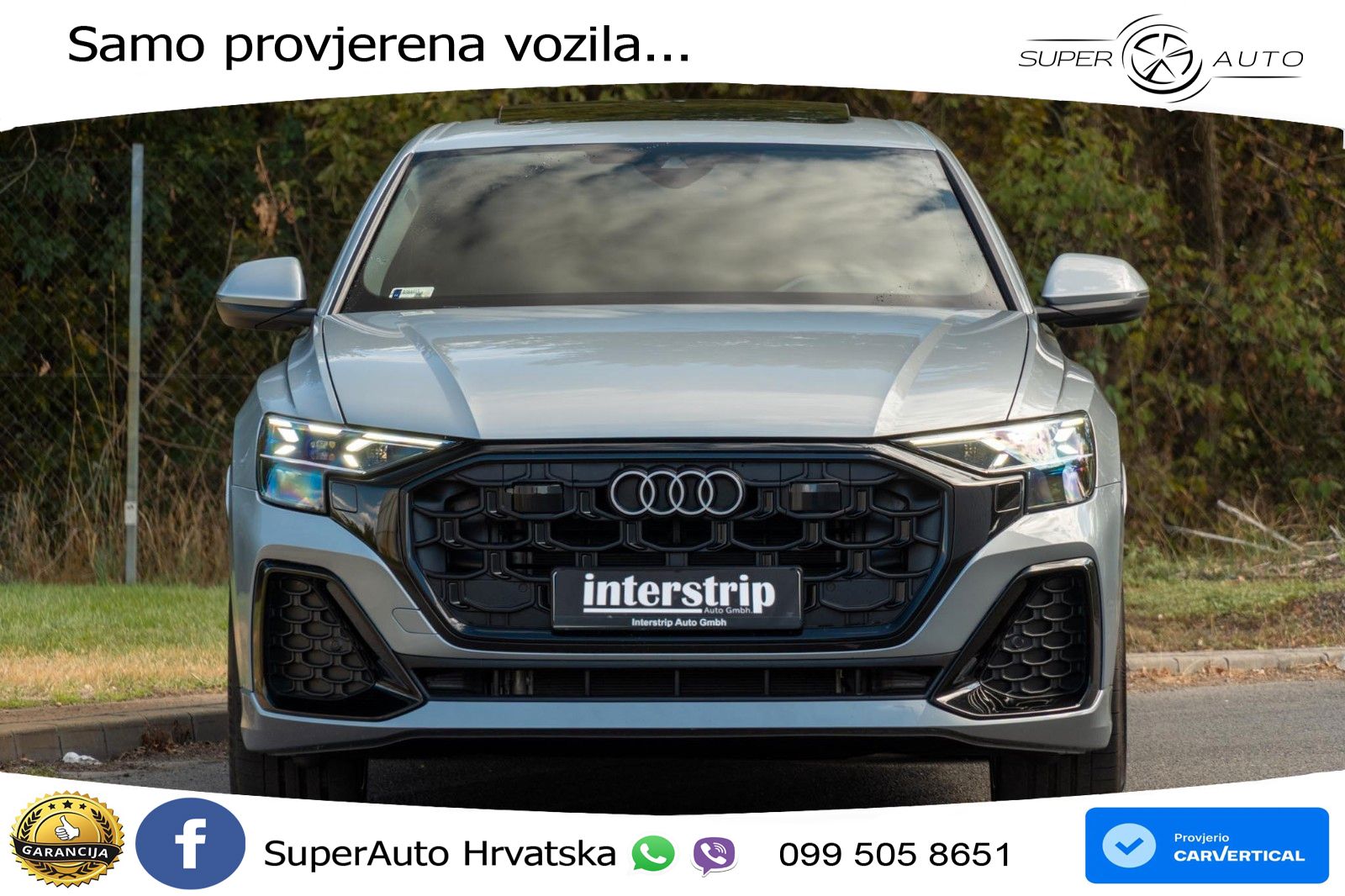 Audi Q8 50 TDI V6 (286 KS) quattro Tiptronic S line