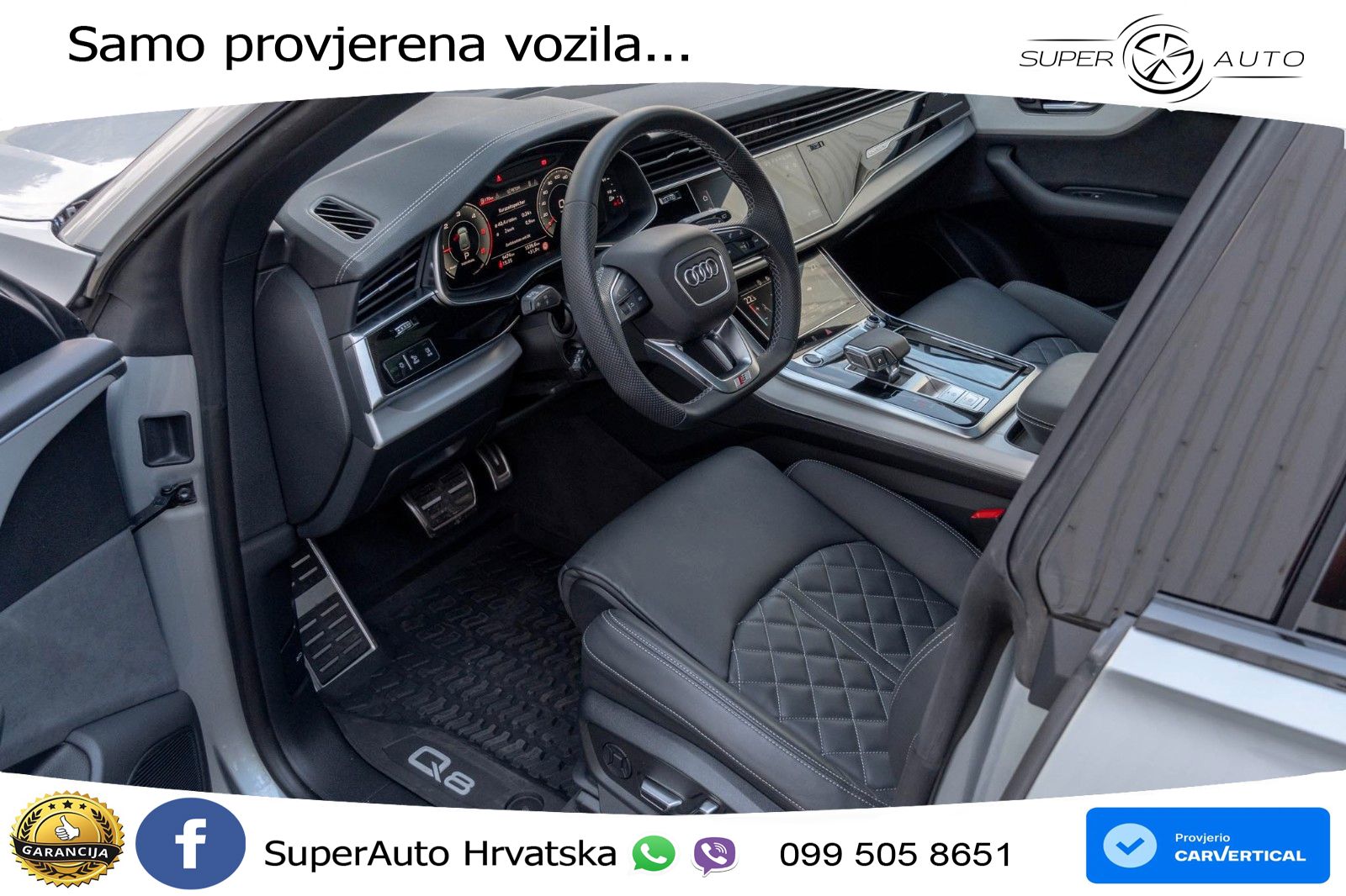 Audi Q8 50 TDI V6 (286 KS) quattro Tiptronic S line