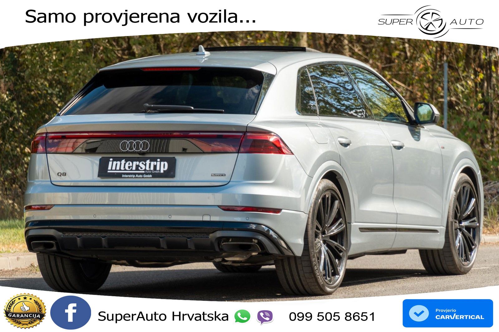 Audi Q8 50 TDI V6 (286 KS) quattro Tiptronic S line