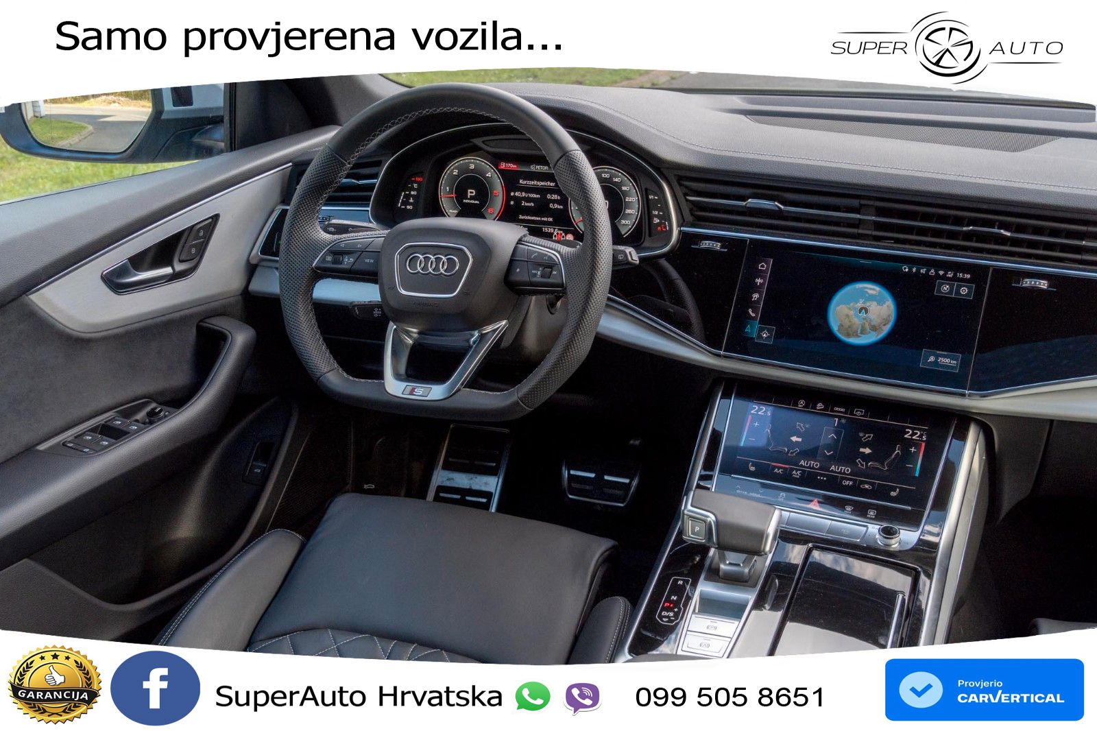 Audi Q8 50 TDI V6 (286 KS) quattro Tiptronic S line