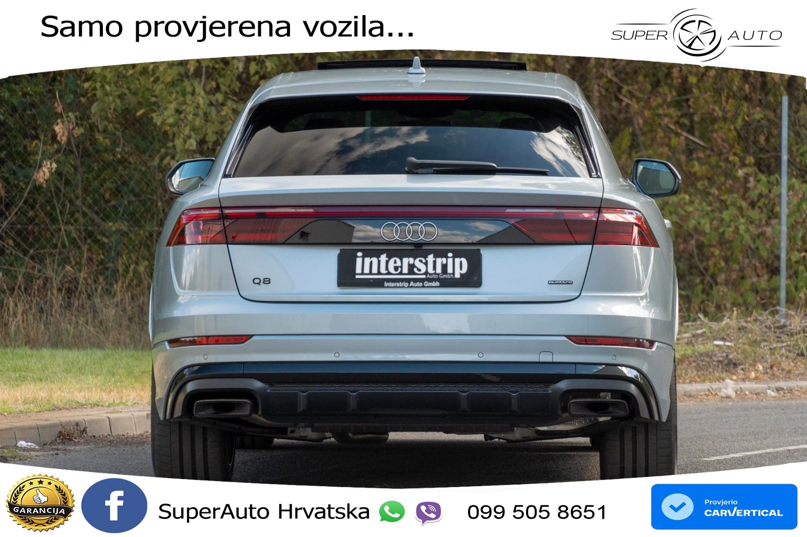 Audi Q8 50 TDI V6 (286 KS) quattro Tiptronic S line