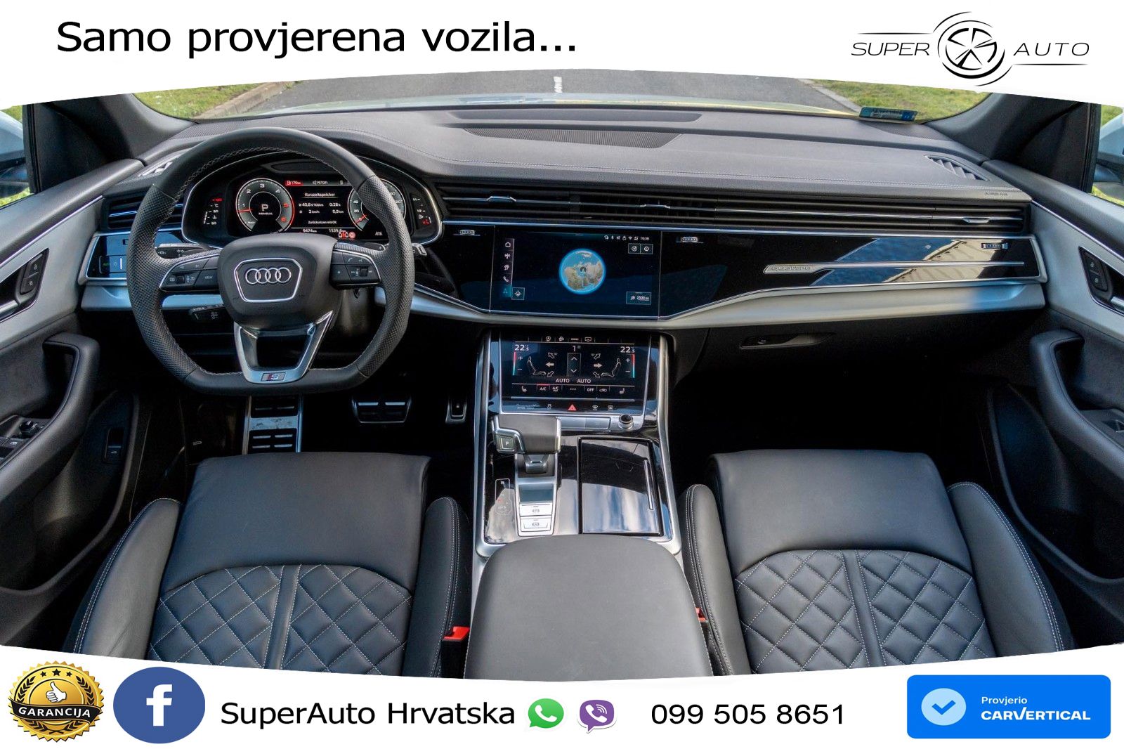 Audi Q8 50 TDI V6 (286 KS) quattro Tiptronic S line
