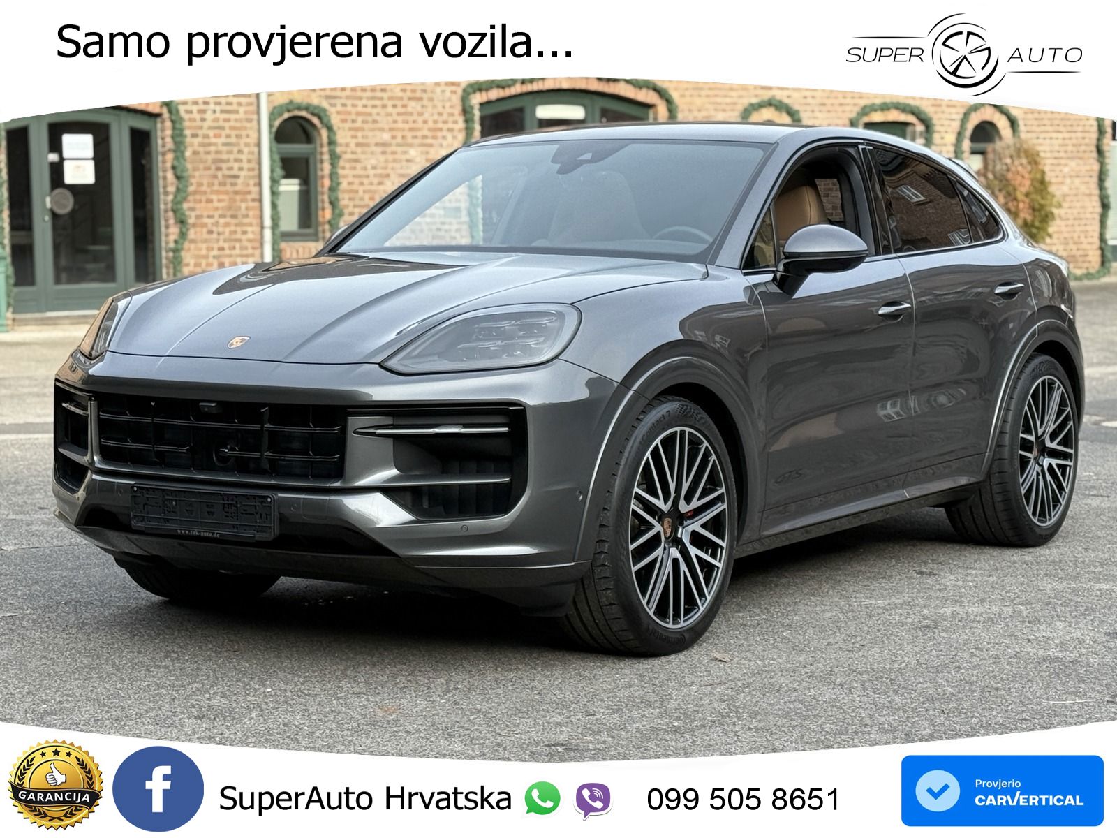 Porsche Cayenne Coupe GTS 4.0 V8 (500 KS) Tiptronic S