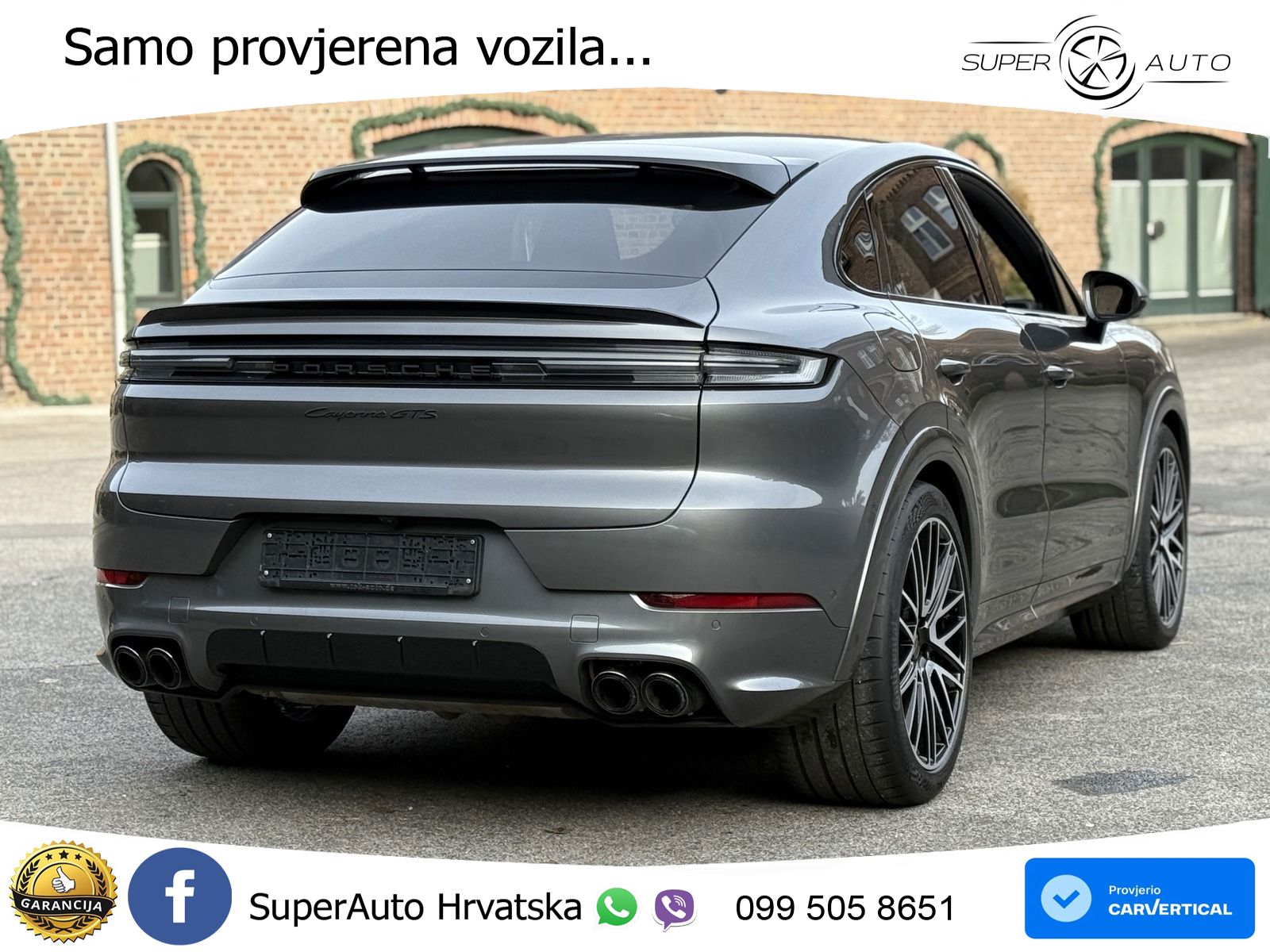Porsche Cayenne Coupe GTS 4.0 V8 (500 KS) Tiptronic S