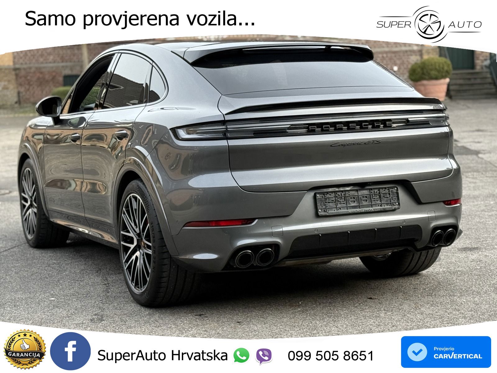 Porsche Cayenne Coupe GTS 4.0 V8 (500 KS) Tiptronic S
