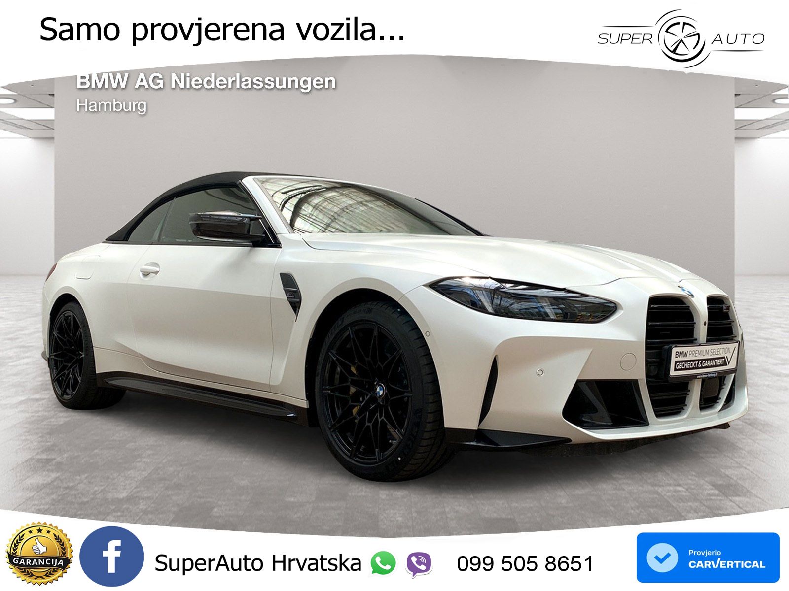 BMW M4 Convertible Competition 3.0 (530 KS) xDrive Steptronic