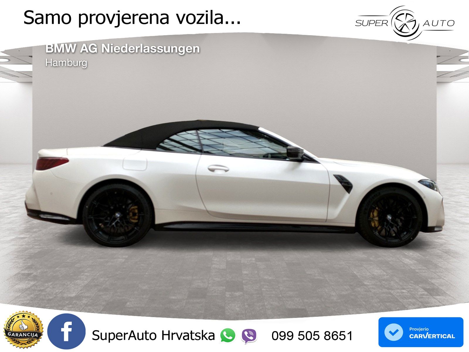 BMW M4 Convertible Competition 3.0 (530 KS) xDrive Steptronic
